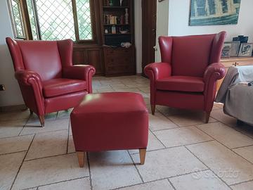 Poltrone pelle 