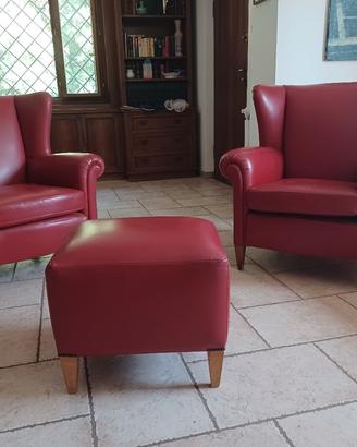 Poltrone pelle 