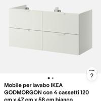 SET BAGNO COMPLETO IKEA NUOVO - scatola aperta