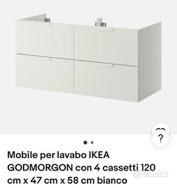 SET BAGNO COMPLETO IKEA NUOVO - scatola aperta