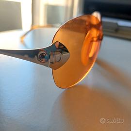 Occhiali Dior da sole vintage arancione 