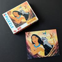 Puzzle Disney Pocahontas 60 pezzi MB vintage anni