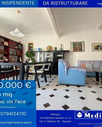 Casa indipendente nel centro storico su più livell