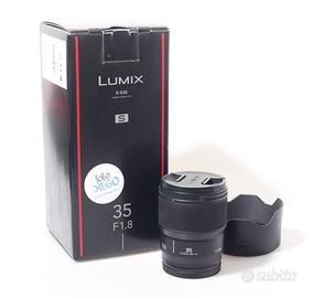 OBIETTIVO PANASONIC LUMIX S 35 MM F/1.8. L-MOUNT.