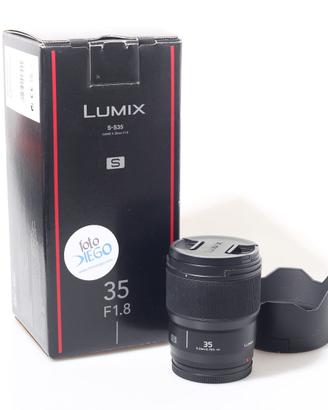OBIETTIVO PANASONIC LUMIX S 35 MM F/1.8. L-MOUNT.