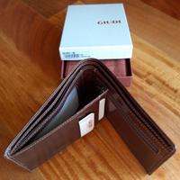 Portafoglio Giudi in vera pelle marrone MAI USATO