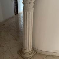 Colonne in cemento corinzio