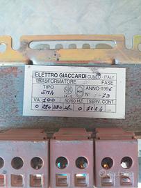 Trasformatori di corrente elettrica