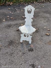 Sedia  in stile shabby chic