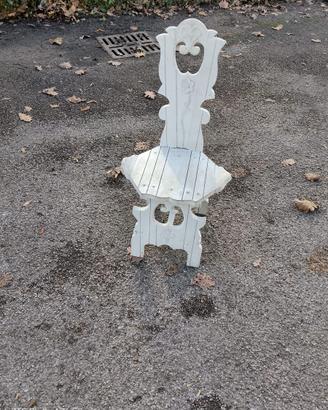 Sedia  in stile shabby chic