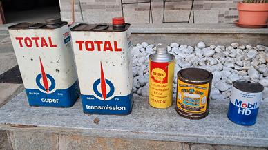 Latte barattoli vintage