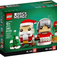 LEGO 40274 Babbo e Mamma Natale Brickheadz Claus