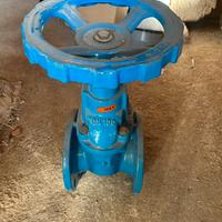 SARACINESCA IN GHISA CORPO PIATTO PN16 GTK-16 PN16