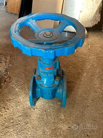 SARACINESCA IN GHISA CORPO PIATTO PN16 GTK-16 PN16