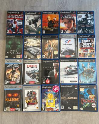 PLAYSTATION 2 COMPLETA PIU 20 GIOCHI