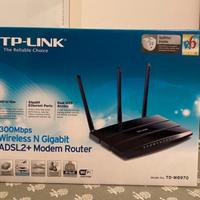 Modem router TPLink ADSL Wireless mod. TD-W8970