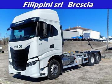 Iveco S-Way 510 Trasporto cassa mobile Full Pneuma