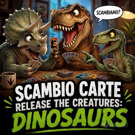 Mancolista Release the Creatures Dinosaurs
