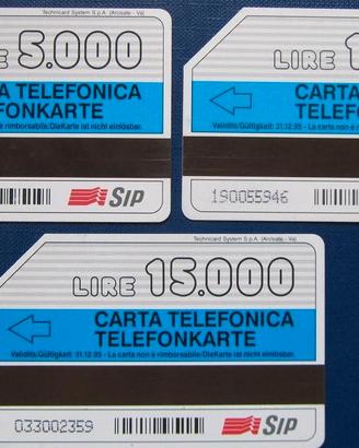 3 schede SIP bilingui: Compagna di tutti i giorni