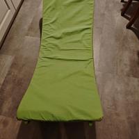 sdraio a dondolo in legno