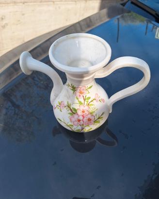 Annaffiatoio in ceramica decorato anni 90