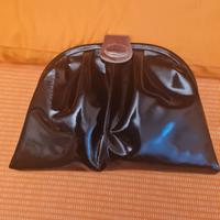 Borsa nera pelle lucida