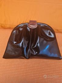 Borsa nera pelle lucida