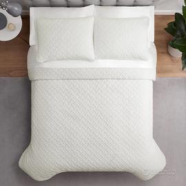 Set Copripiumino King Avorio/Lime king size