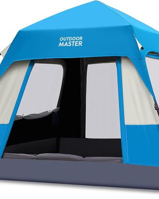 OutdoorMaster Tenda da campeggio per 4 persone