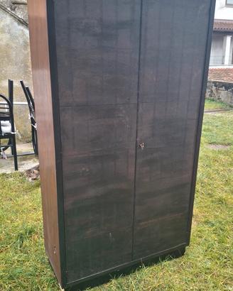 armadio in legno  1 metro larghezza