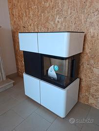 stufa angolare a pellet