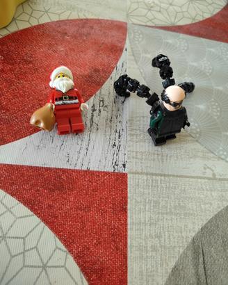  lotto figure lego babbo natale e doctor octopue

