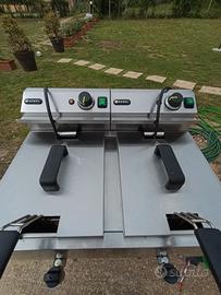 Friggitrice professionale doppia Hendi 2x8 litri a