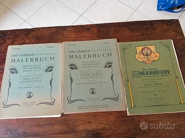 Lotto 3 Fascicoli originali: "Das farbige Malerbuc