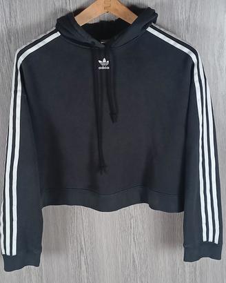 felpa Cropped Adidas donna taglia 46