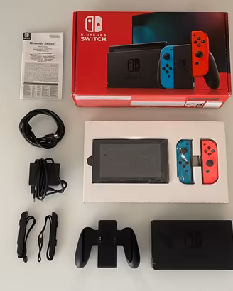 Nintendo Switch V2 Console Come Nuova Completa