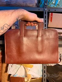 Borsa in pelle per pc e documenti