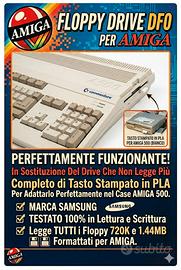 Amiga 1200 floppy drive + 10 floppy TDK nuovi 