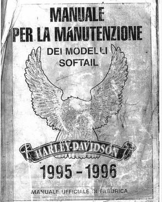 HARLEY-DAVIDSON – MANUALE OFFICINA SOFTAIL 1340