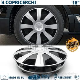 Copricerchi per Renault Master Coppette Silver Ner