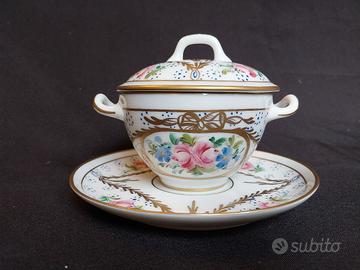 Tazza con coperchio, Limoges, Giraud