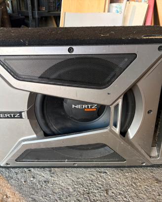 Subwoofer Hertz+amplificatori
