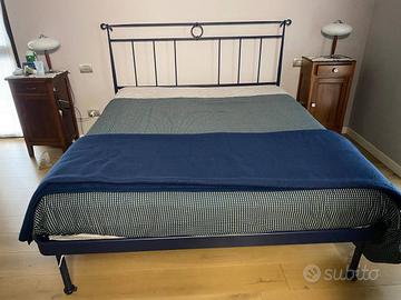 Letto Bontempi in metallo con rete a doghe