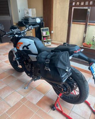 Valigia Moto con Telaio Zontes GK 350