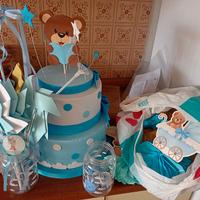 addobbi battesimo maschio 