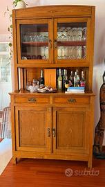 Credenza vintage anni ’20-’30 in legno massello –