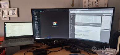 Samsung Monitor Gaming Odyssey Curvo 34