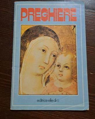 libro preghiere vintage 