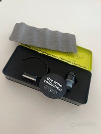 Set accessori vino Termometro tappo sottovuoto New