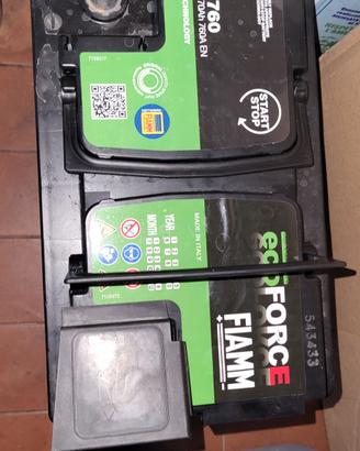 Batteria eco force fiamm start stop